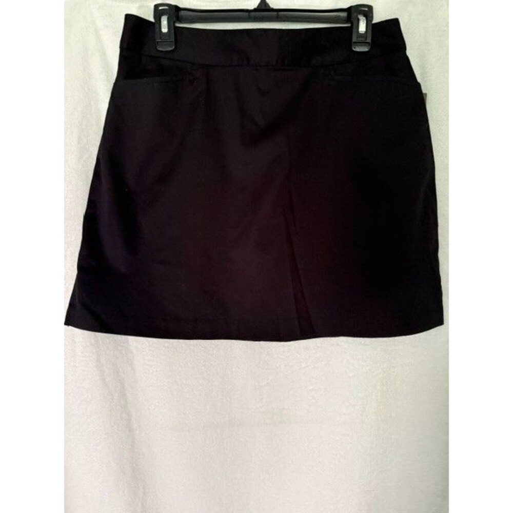 Lady Hagen Women’s Golf Skort Size 8 Black Built In Shorts Pockets NWT